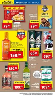 akční leták Lidl 25.8.2025-27.8.2025