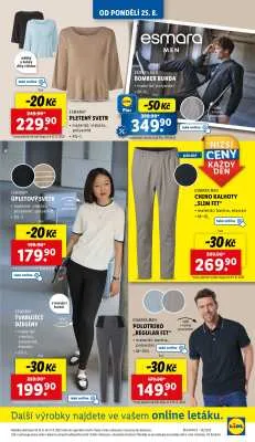 akční leták Lidl 25.8.2025-27.8.2025