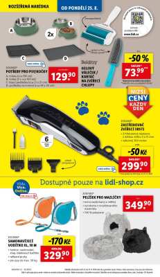 akční leták Lidl 25.8.2025-27.8.2025