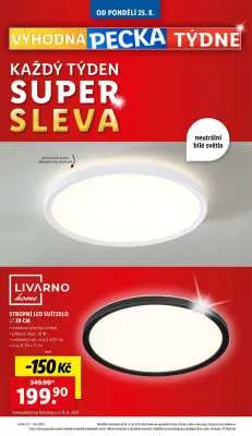 akční leták Lidl 25.8.2025-27.8.2025