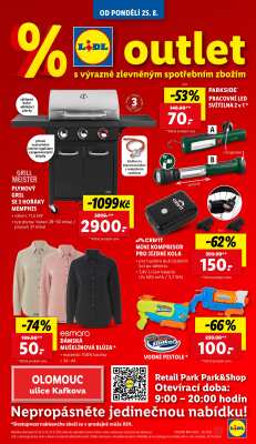 akční leták Lidl 25.8.2025-27.8.2025