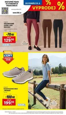 akční leták Lidl 25.8.2025-31.8.2025