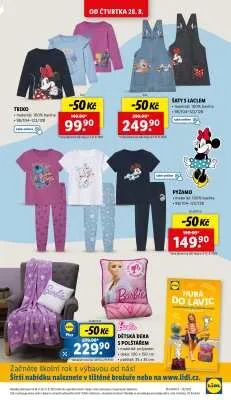 akční leták Lidl 25.8.2025-31.8.2025