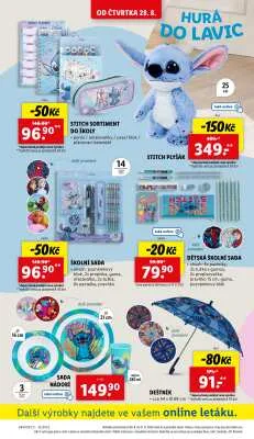 akční leták Lidl 25.8.2025-31.8.2025