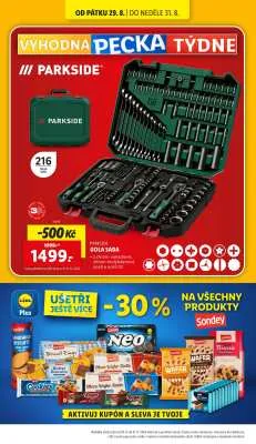 akční leták Lidl 25.8.2025-31.8.2025