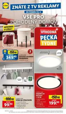 akční leták Lidl 25.8.2025-31.8.2025