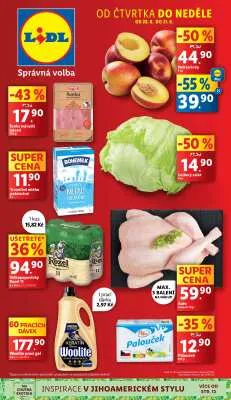 akční leták Lidl 28.8.2025-31.8.2025