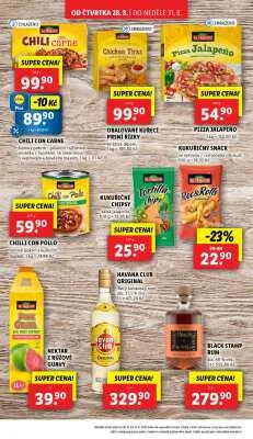 akční leták Lidl 28.8.2025-31.8.2025