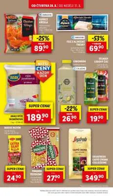 akční leták Lidl 28.8.2025-31.8.2025