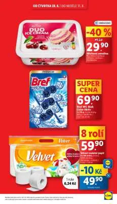 akční leták Lidl 28.8.2025-31.8.2025