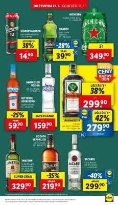 akční leták Lidl 28.8.2025-31.8.2025
