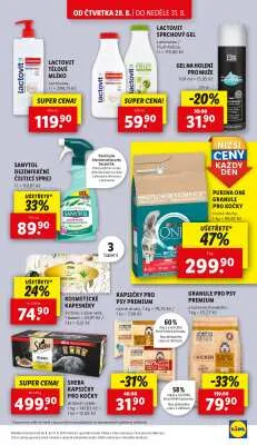 akční leták Lidl 28.8.2025-31.8.2025