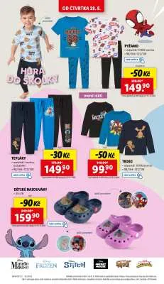 akční leták Lidl 28.8.2025-31.8.2025
