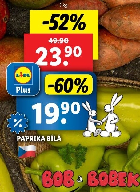 Paprika bílá
