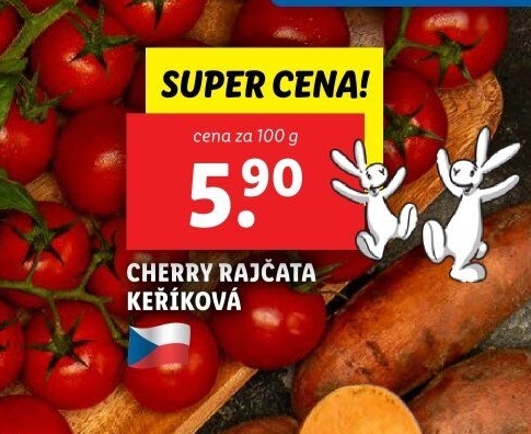 Rajčata cherry keříková