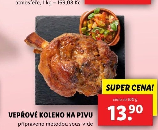 Vepřové koleno Sous vide