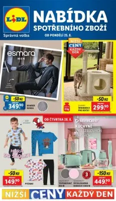 akční leták Lidl 25.8.2025-31.8.2025