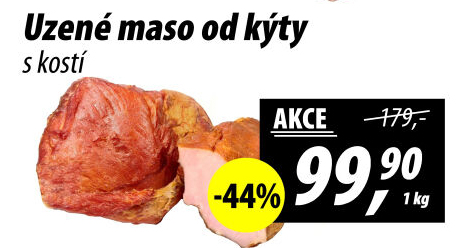 Uzené maso od kýty s kostí