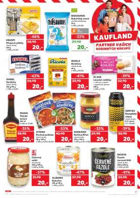 akční leták Kaufland 27.8.2025-2.9.2025