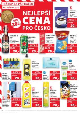 akční leták Kaufland 27.8.2025-2.9.2025