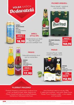 akční leták Kaufland 27.8.2025-2.9.2025