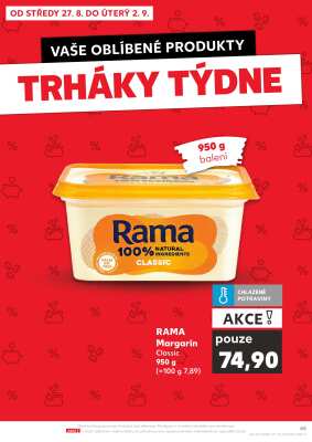 akční leták Kaufland 27.8.2025-2.9.2025