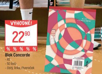 Blok A5 Concorde