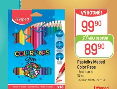 Pastelky Maped Color'