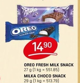 Fresh Milk snack Oreo