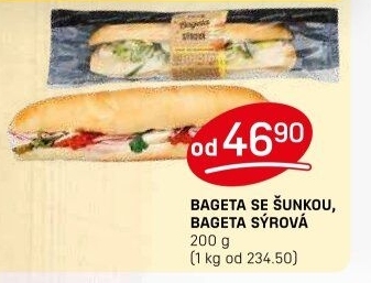 Obložená bageta