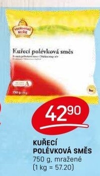 Směs kuřecí polévková mražená Vodňanské kuře