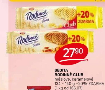 Sušenky Rodinné Club Sedita