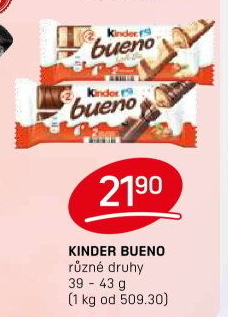 Tyčinka Bueno Kinder