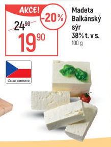 Balkánský sýr Madeta