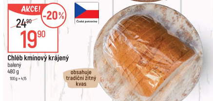 Chléb kmínový