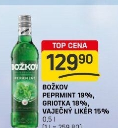 Likér Griotka Božkov