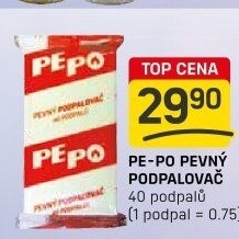 Podpalovač pevný Pe-Po