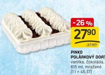 Polárkový dort Pinko