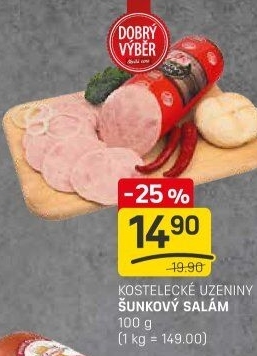 Salám šunkový Dobrý výběr