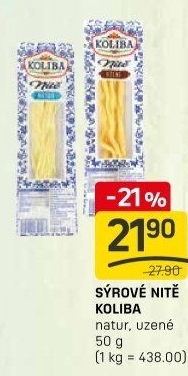 Sýrové nitě Koliba Bystřice pod Hostýnem