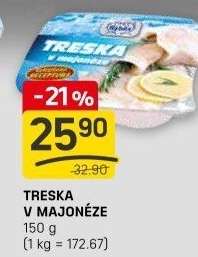 Treska v majonéze Rybex