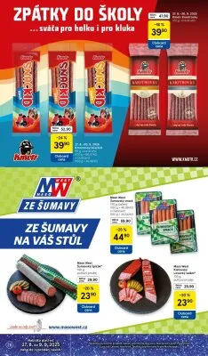 akční leták Tesco 27.8.2025-2.9.2025