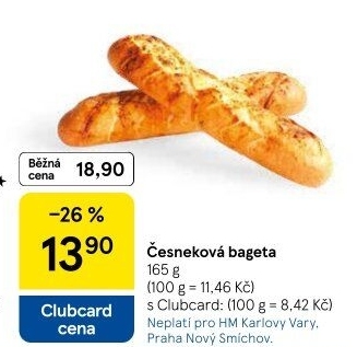 Bageta česneková