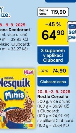 Cereálie Nestlé