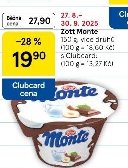 Dezert Monte Zott