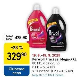 Prací gel Perwoll