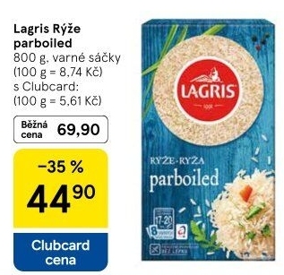 Rýže parboiled Lagris
