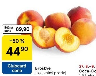 Broskve - Tesco akcniletaky.com
