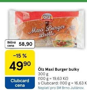 Bulky na hamburger Ölz