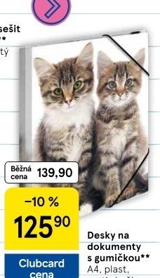 Desky na sešity A4
